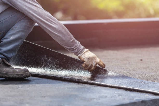 Professional Waterproofing technician working in Livingston, TN